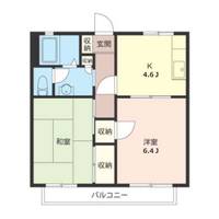 ライトヒルズAの間取り