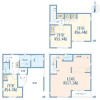 東京都世田谷区船橋1(一戸建)の賃貸物件の間取り