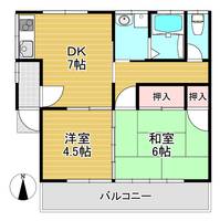 堤アパートの間取り