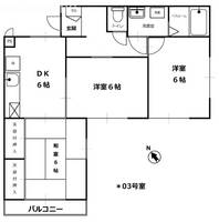 パルトゥネール栗橋の間取り