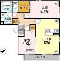 物件の間取り画像
