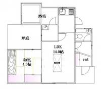 広島県廿日市市原(一戸建)の賃貸物件の間取り