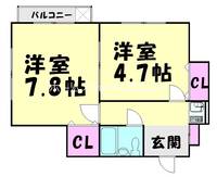 物件の間取り画像