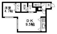 パームヒル南郷IIの間取り