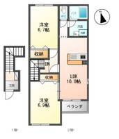 物件の間取り画像