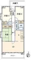 物件の間取り画像