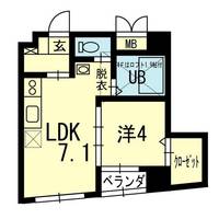 物件の間取り画像