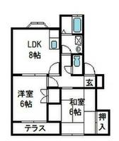ヴィラ・ウエストウッドの間取り