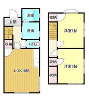 物件の間取り画像