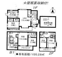 東京都杉並区桃井1(一戸建)の賃貸物件の間取り