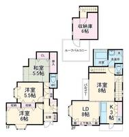 物件の間取り画像