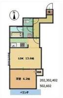 スプレンドール畑江の間取り