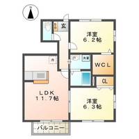 物件の間取り画像