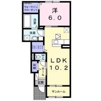 ルクラブの間取り