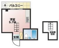 エスパシオ古川橋Iの間取り
