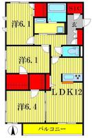 物件の間取り画像