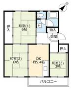 物件の間取り画像