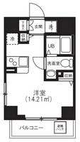 埼玉県さいたま市浦和区常盤9(マンション)の賃貸物件の間取り