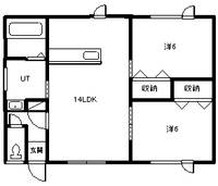 北海道旭川市西神楽北一条2(一戸建)の賃貸物件の間取り