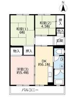 UR百草の間取り