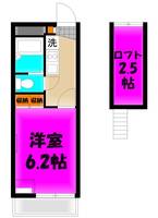 埼玉県春日部市小渕(マンション)の賃貸物件の間取り