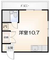 柳田ハイツの間取り