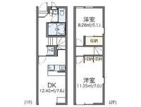 レオパレスセナファミリー IIの間取り