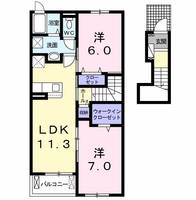 物件の間取り画像