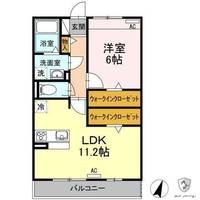 岐阜県可児市下恵土(アパート)の賃貸物件の間取り