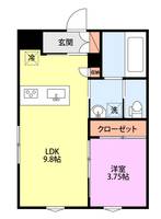 アーバンブランチ鳥屋野南の間取り