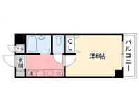 兵庫県西宮市甲子園口2(マンション)の賃貸物件の間取り