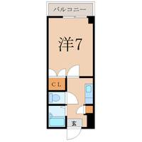 鹿児島県鹿児島市荒田1(マンション)の賃貸物件の間取り