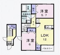 物件の間取り画像