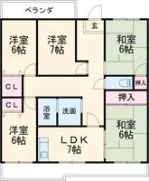 物件の間取り画像