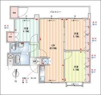 物件の間取り画像
