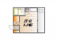 広島県広島市中区本川町1(マンション)の賃貸物件の間取り