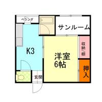 T・ハイツ押野の間取り