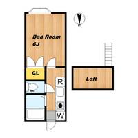 神奈川県川崎市多摩区堰2(アパート)の賃貸物件の間取り
