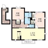 物件の間取り画像