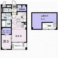 兵庫県加古川市別府町別府(アパート)の賃貸物件の間取り