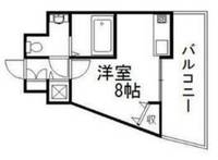 大阪府堺市北区金岡町(マンション)の賃貸物件の間取り