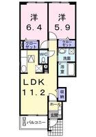 トレ テゾーロの間取り