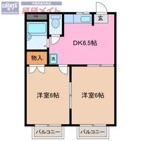 Palette Mita B棟の間取り