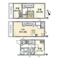 東京都荒川区西日暮里4(一戸建)の賃貸物件の間取り