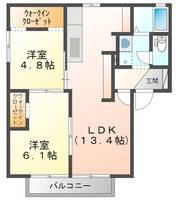 物件の間取り画像