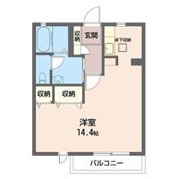 メゾンコキヤージュの間取り