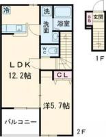 物件の間取り画像