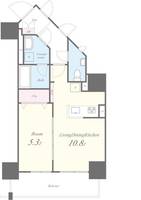 東京都文京区音羽1(マンション)の賃貸物件の間取り