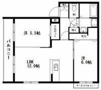 物件の間取り画像