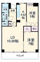 物件の間取り画像
